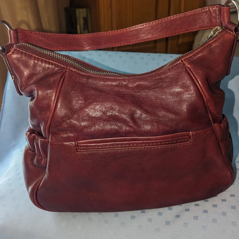 Michael Kors Merlot hobo shoulder bag